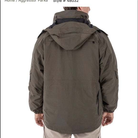 5.11 Tactical Series Agressor Parka - Picture 7 of 9